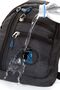 Linen Men's Crossbody Bag Waterproof Chest Bodybag Backpack with Headphone Outlet - 7