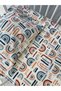 100% Cotton Fabric Baby/Child Elastic Sheet Set // Pillow Case Elastic Sheet Pompom Pique - 7