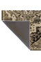 Brown Traditional Lozenge Floral Woven Base Washable Carpet Miravip8921 - 5