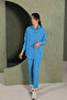 32-2201 Model BLUE Basic Shirt Set