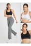 Pack of 2 - Double Stripe Waist Strap Sports Bra