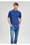 Blue Men's Polo T-Shirt Deep Night Blue 0612013-70907 - 2