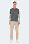 Vale Ktn Men's Polo Neck Anthracite T-Shirt - 7