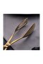 Gold Plated Scissors Tongs, Scissors Tongs, Table Scissors, American Tongs Service - 2