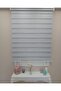 Gri Bambu Zebra Stor Perde - 5