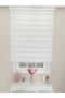 Beyaz Bambu Zebra Stor Perde - 5