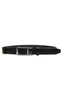 100% Buffalo Leather Automatic Buckle Men's Belt 3.5cm Black - Men's Gift - 3