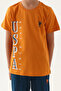 Boy, Licensed, USPA, Navy Blue, T-shirt 2 Pieces Set - 4