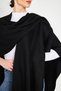Women's Poncho Shoulder Shawl Dowry Hijab Black Poncho Cardigan - 7
