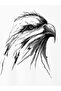 Unisex EAGLE Printed Oversize Shorts T-shirt Set - 4