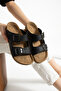 Maria Stretchy Double Buckled Comfort Women's Casual Slipper - 4