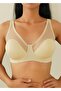 Le Jardin 9200 B Cup Women's Tulle Detailed Supportless Gathering Bra - 2