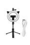 Remote Control Blutooth Wireless Selfie Stick Ring Light Tripod with 9 Different Light Modes - 2