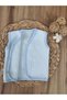 Blue Sleeveless Quilted Baby Vest - 1% Cotton, for Baby Girl and Boy, Seasonal with Snap Fasteners - 2
