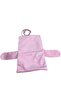 Jewelry, Travel and Jewelry Roll & Organizer and Bag / Bright Pink (with Zipper and Drawstring) - 4