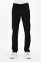 Regular Cut Zippered Wide Leg High Waist Men's Black Color Dad Jeans - 3
