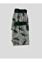 Boy's Cotton Dinosaur Patterned Gray Wide Elastic 2-Piece Boxers - 4