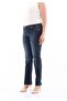 Maxi Size Plus Size Narrow leg Fit Navy Blue Jeans - 3