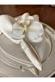Glass Napkin Ring 4 Pieces Blown Glass Napkin Holder Handmade Napkin Holder - 3