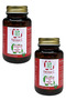 Pack of 2 Ferrous C Iron Bisglisinate + Liposomal C 60 Herbal Capsules - 2