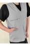 Summer-Spring 4 Zippered 2 Side Pocket Hunter-Work Vest - 3