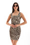 brown dress - 3