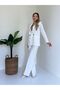 Rossi Linen Palazzo Women's Suit - 4