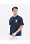 Oversize Print Detailed T-Shirt - 4