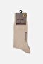 Men's Mercerized Single Summer Socks - Dark Beige M 67002 KB - 4