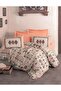 Ethnic Duvet Cover Set Double Size Kateri Salmon