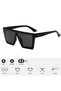 Bonas Flat Top Square Large Sunglasses - 4