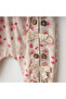 Floral Print Trouser Suit Fuchsia - 2