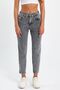 Mom Jean Lycra High Waist Trousers