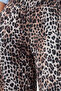 Leopar Baskılı Wide Leg/Rahat Kesim Yüksek Bel Esnek Pantolon TWOSS23PL00129 - 4