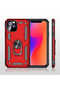 Apple iPhone 11 Pro Max Shockproof Tank Cover with Magnetic Stand - 7