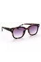 Giovanni Classic Havana Blue Black Lens Unisex Sunglasses Black & Gray - 4