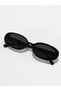 Unisex Women's/Men's Black Sunglasses - Uv400 Protected, Round Oval Design, New Season - 3