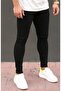 Men's Black Skinny Slim-Fit Jeans - 2