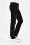 Regular Cut Zippered Wide Leg High Waist Men's Black Color Dad Jeans - 5