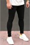 Men's Black Skinny Slim-Fit Jeans