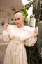 Nizzel Baby Collar Crochet Workmanship Laced Embroidery Lace Scallop Long Women's Hijab Dress - 4