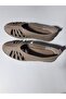 Genuine Leather Inside and Outside Gray Color Orthopedic Sandal Ballerinas - 3