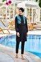 Hijab Swimsuit - Zipper Detailed