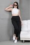 Women's Trend Gabardine Pants Comfortable Fit with Elastic Waist