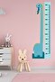 Dinosaur Figured Height Measuring - Measuring Ruler Wall Sticker - 3