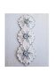 Hand Knitted 2-Piece Green Floral Set Bath Loofah (DOWERY) - 3