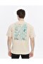 Oversize Print Detailed T-Shirt - 6
