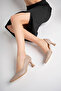 Genuine Leather Mink Women's Leather Heeled Shoes Trc-92281 - 2