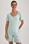 Be in Love Short Sleeve Shorts Pajamas Set - Regular Fit A7970ax23hs - 3