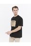 Oversize Print Detailed T-Shirt - 4